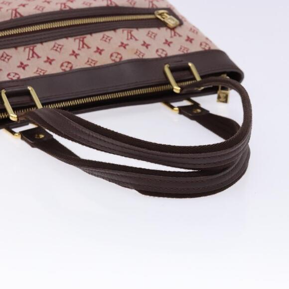 LOUIS VUITTON Monogram Mini Lucille PM Hand Bag Red M92678 - Picture 7 of 16